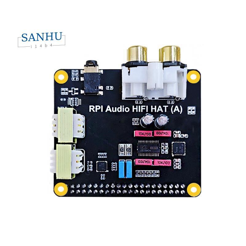 สําหรับ Raspberry Pi5 HIFI Audio HAT PCM5122 I2S การ์ดเสียงสําหรับ 5, Pi 4, Pi 3, และ Zero Series