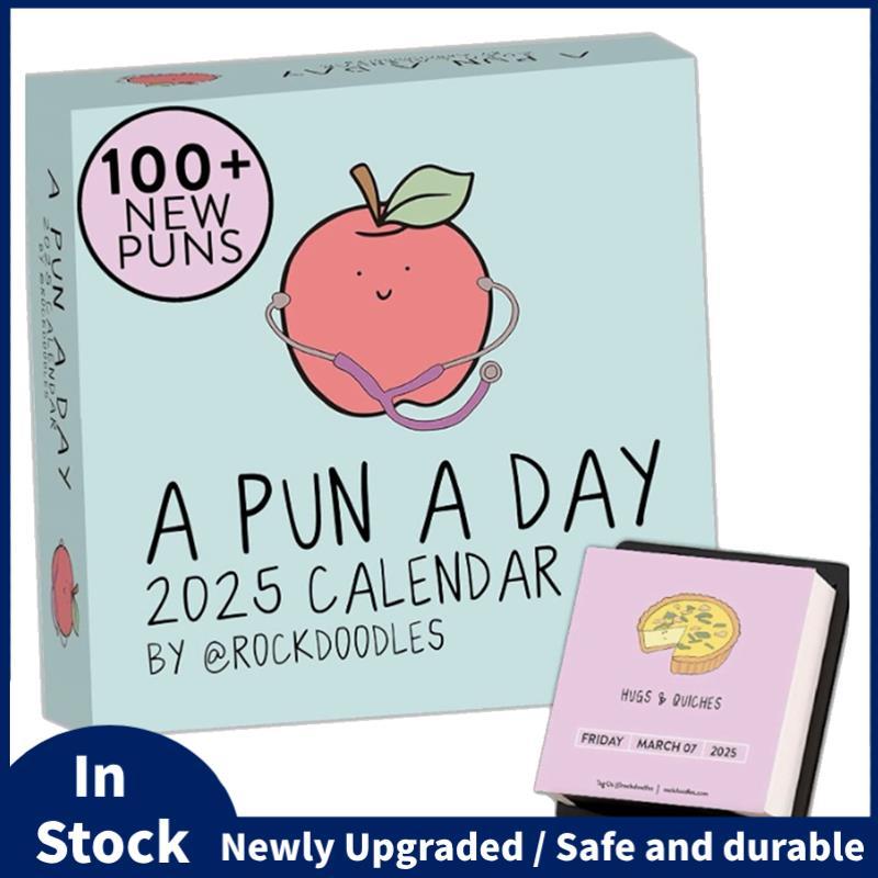 2025 Punny Daily Desk Calendar 2025 Page A Day Dad Joke Calendar