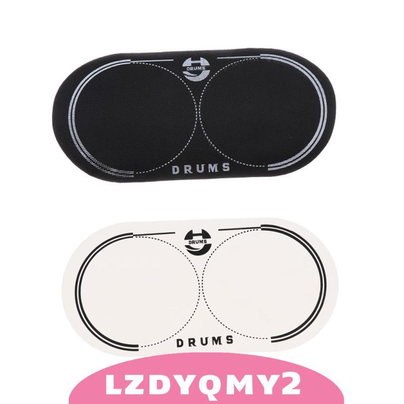 [Lzdyqmy2] แพทช์กลองเบสคู่สําหรับกลองหัวเตะอุปกรณ์เพอร์คัชชันป้องกัน