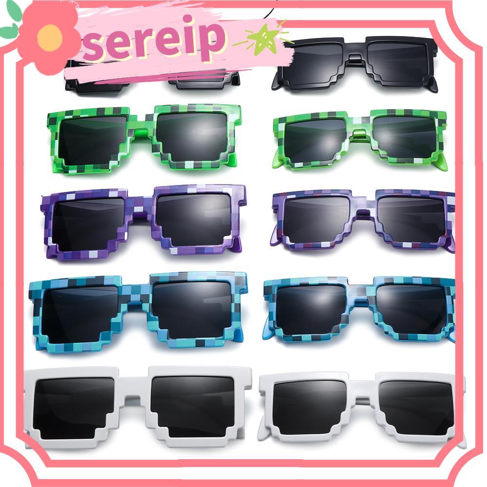 SEREIP Thug Life แว่นตากันแดดคอสเพลย์สําหรับเด็กและผู้ใหญ่ของเล่นเด็กโปรดปราน