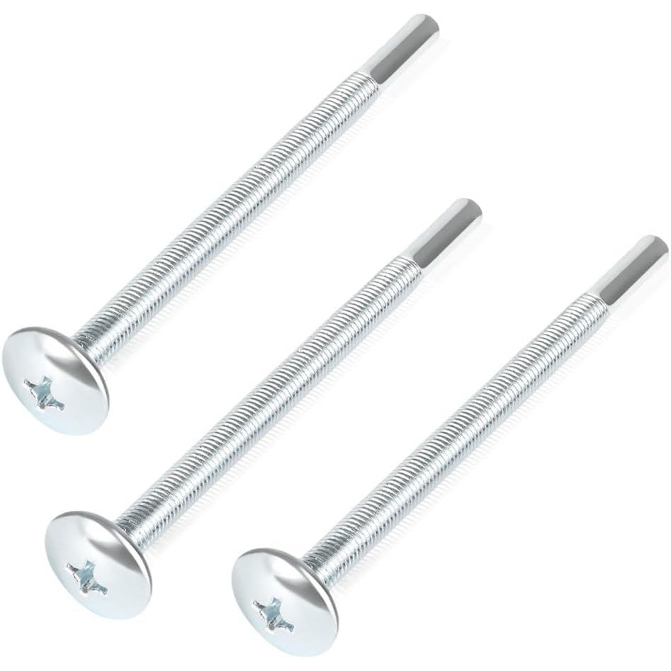 [อัพเกรด] WB01X10180 สลักเกลียวยึดสําหรับไมโครเวฟ GE, การติดตั้งตู้ไมโครเวฟสายฟ้าแบน (3 แพ็ค)