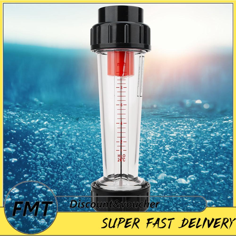 Freemarket gernie Liquid Flowmeter Lzs 50 Tube Type มิเตอร์น้ำพลาสติกสำหรับ Flat Interface Fluid Pip