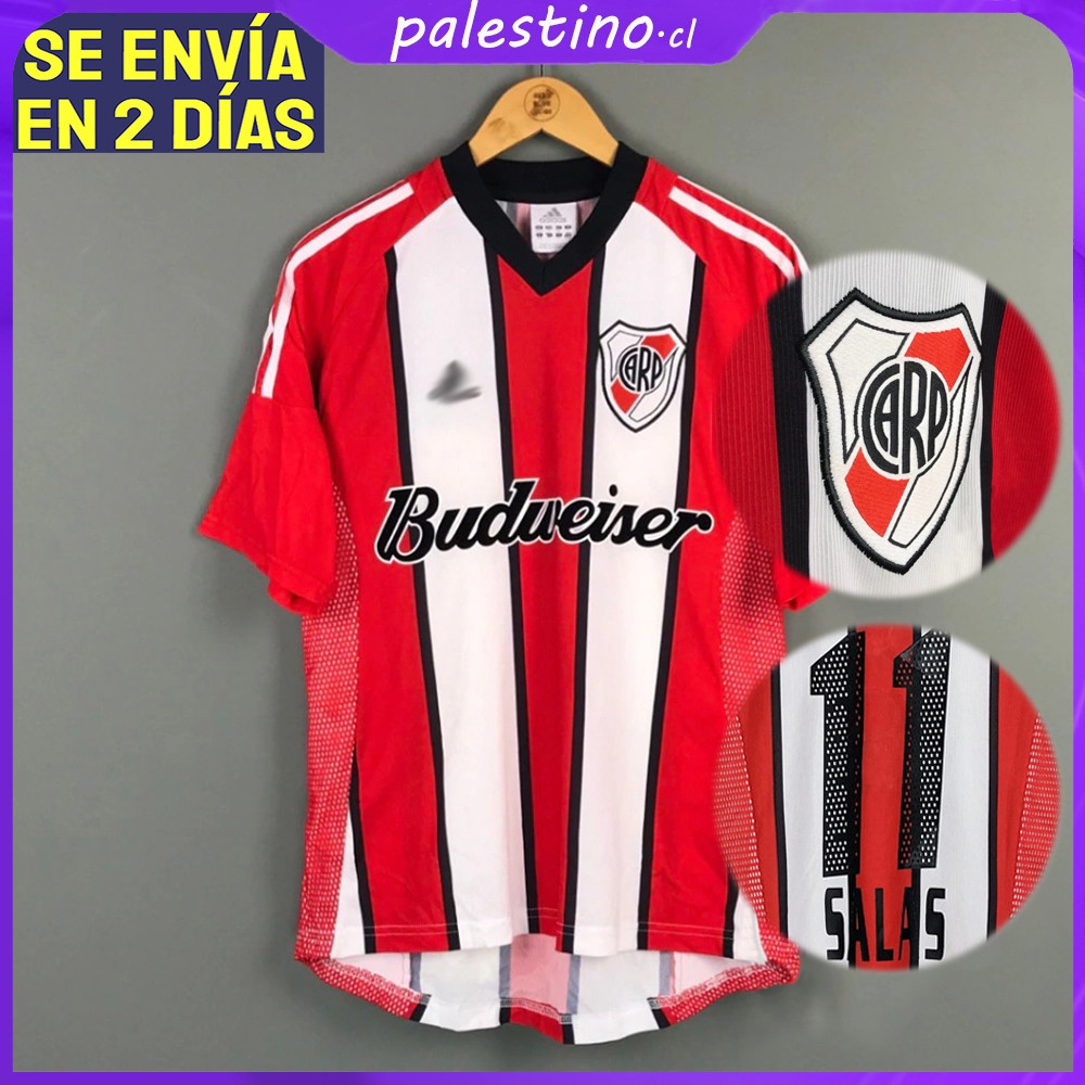2003-2004 เสื้อฟุตบอล Retro Jersey River Plate Away