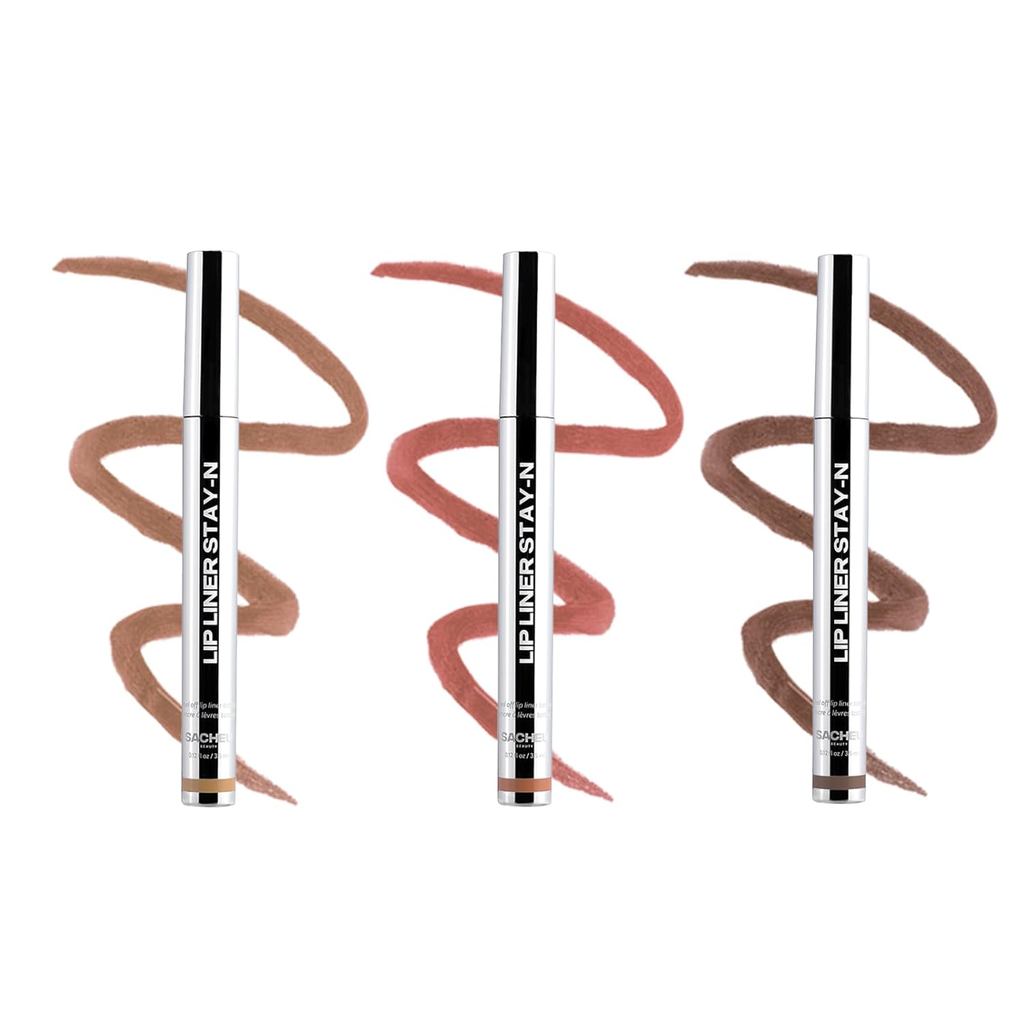 Sacheu Lip Liner STAY-N Peel Off Lip Stain  Long Lasting Waterproof Lip Tint with Hyaluronic Acid & 