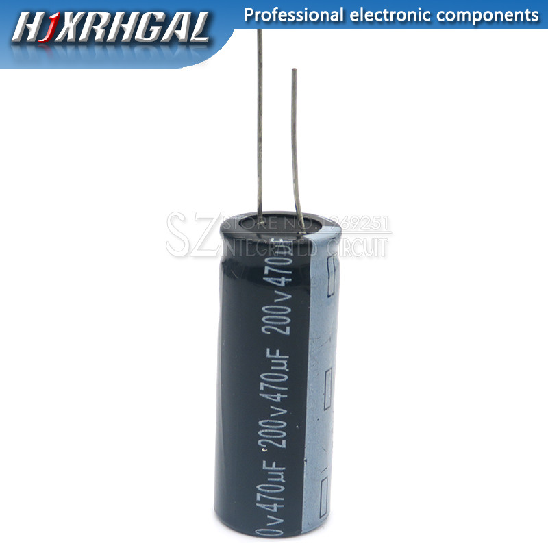 1PCS 200v470uf 250v470uf 18*40 200v 470uf 18x50 Electr Electrolytic capacitor