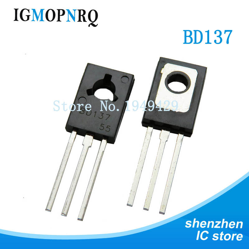 10PCS BD132 BD135 BD136 BD137 BD138 BD139 BD140 TO-126 Triod ทรานซิสเตอร์ใหม่