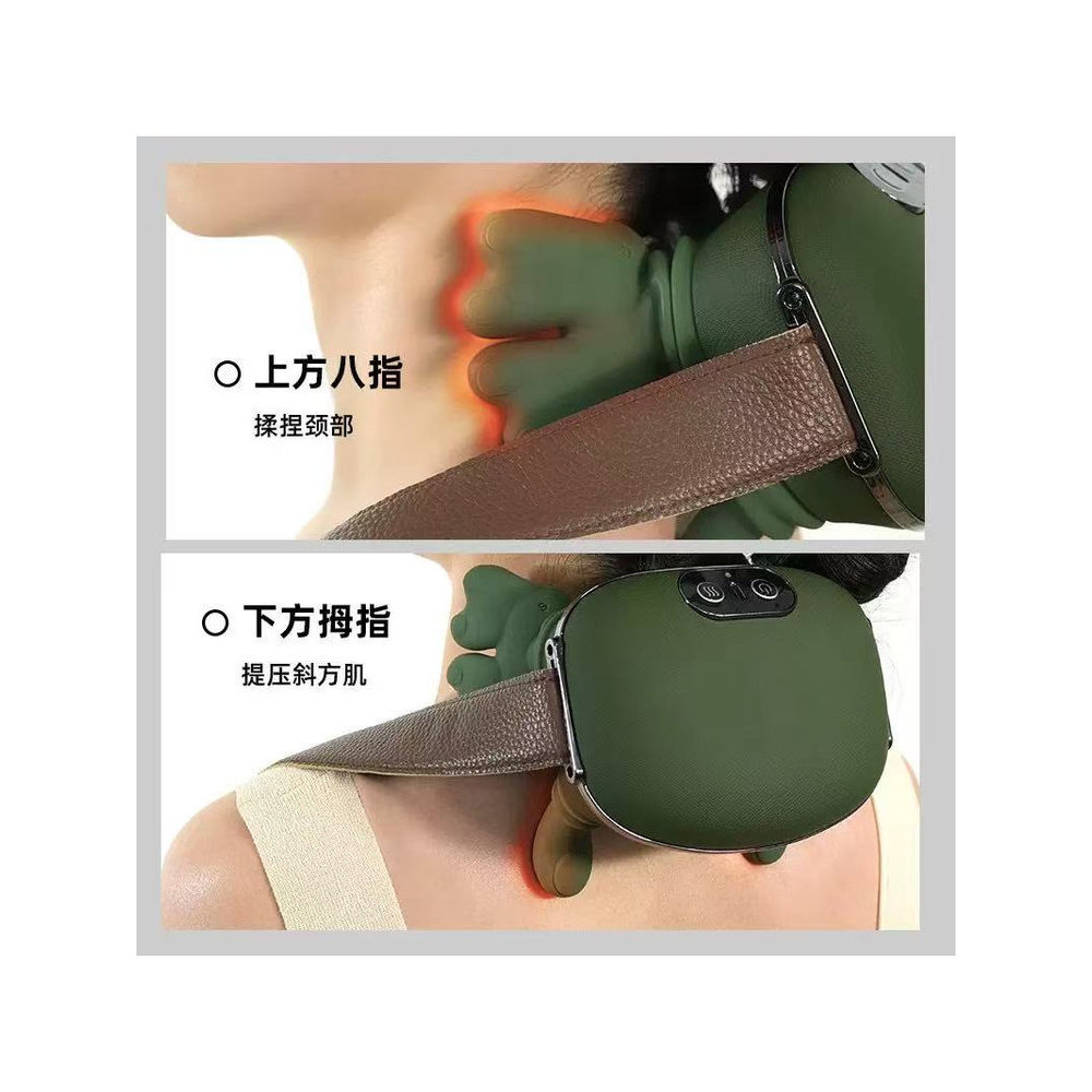 [คุณภาพดี] จําลองมนุษย์ความแข็งแรงกระดูกสันหลังส่วนคอนวดกลับกระดูกสันหลังส่วนคอนวดประคบร้อนชาร์จเต็ม