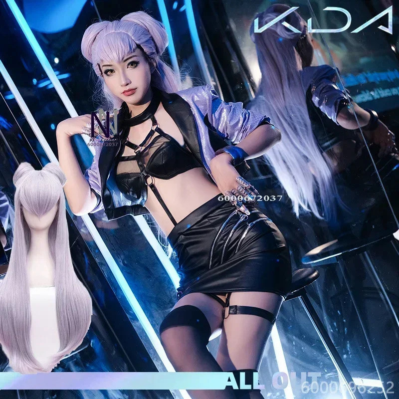 คอสเพลย์เอฟเฟอร์ลีน KDA ชุดคอสเพลย์สำหรับงานปาร์ตี้และฮาโลวีน ขนาดปรับได้