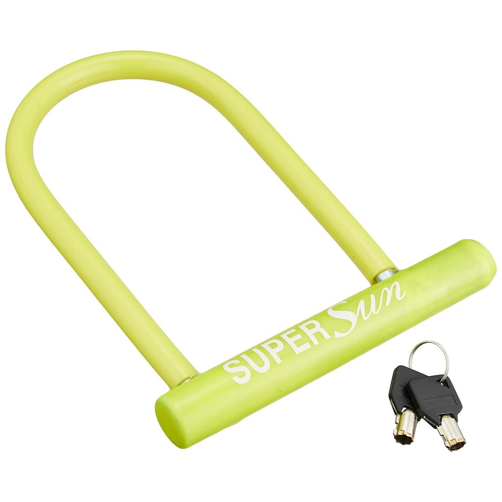 Motorcycle Parts Center U-Shape Lock - Available in Multiple Colors