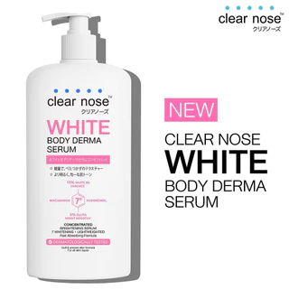 Clear Nose Clear Nos White Body Derma Essence 250ml • Skin Presents Bright Translucent อาหารเสริม Moisture to Healthy Skin • ลดเส้น ลดจุดเมลานิน • Make Skin Delicate Smooth อ่อนโยน เหมาะสําหรับทุกสภาพผิว
