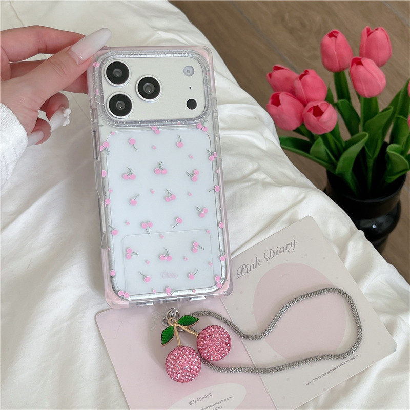 เคสโทรศัพท์กระบวนการ IMD วัสดุ TPU เคลือบของเชอร์รี่