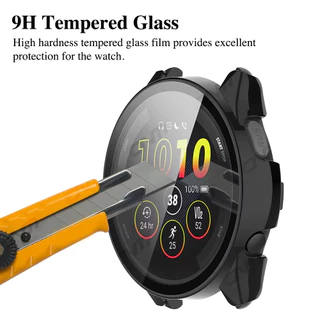 เคส TPU ใส for Smart Watch Garmin Forerunner 165/Forerunner 165 Music อุปกรณ์เสริมหน้าจอปกผิวเปลือกกลวง