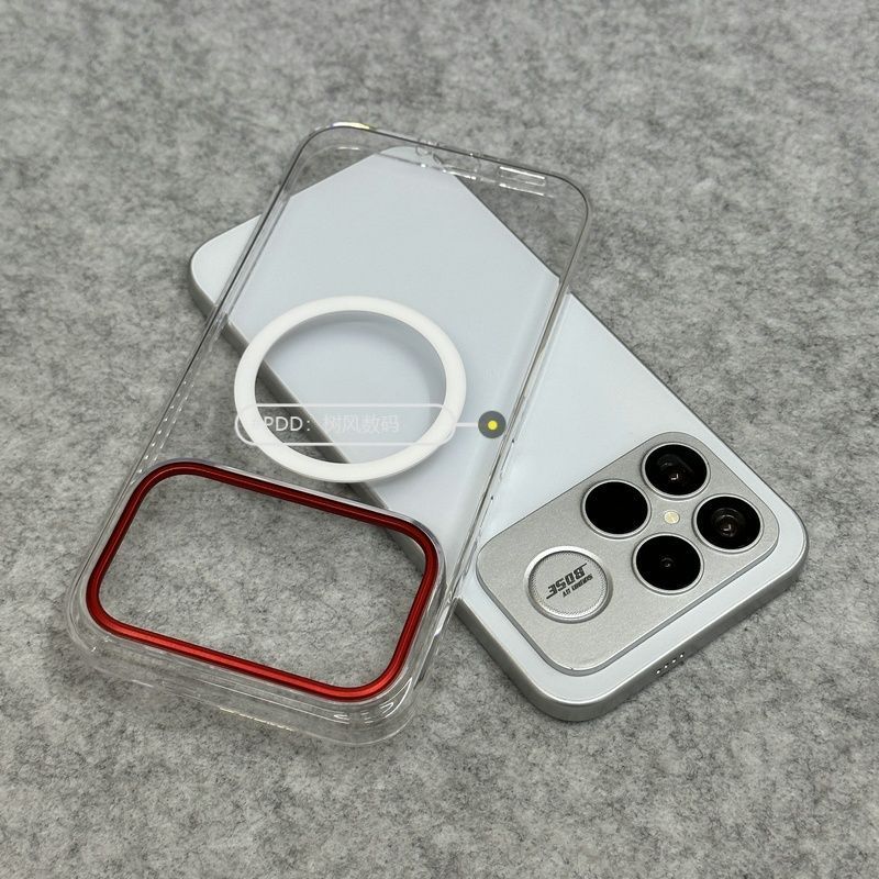 เคสโทรศัพท์สําหรับ Redmi K90 K90Promax K80 K80Pro/Poco F8 F7 Pro/Ultra สูงโปร่งใสไม่ง่ายสีเหลืองแม่เ
