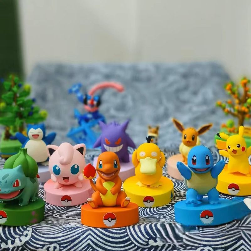 ของแท้ Kang Master Fragrant Crispy pokemon pokemon 9 ชุดรูป Pikachu b