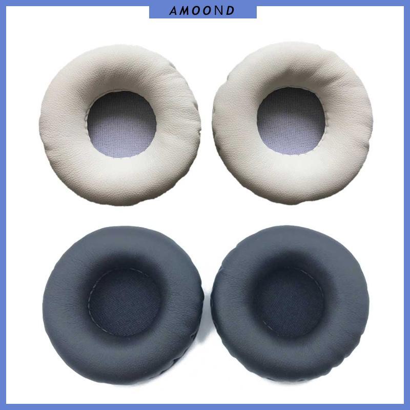 AMOOND 55 มม.แผ่นรองหูฟังเบาะรองนั่งหนังสําหรับ K420 K430 LE-K416P Y30 K404 ชุดหูฟัง