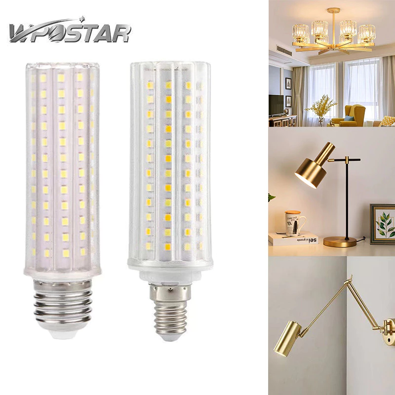 E27 E14 หลอดไฟ Super Bright LED ข้าวโพดโคมไฟ 220v ไฮไลท์ห้องนอนห้องนั่งเล่นตกแต่งหลอดไฟแหล่งกําเนิดแสง