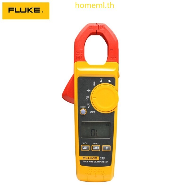 เครื่องวัดกระแสและแรงดันไฟฟ้ากระแสสลับ/กระแสตรง Fluke 325 True RMS Clamp Meter