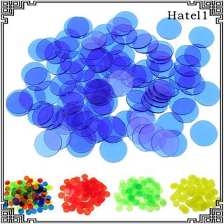 [Hatel] 100 ชิ้นพลาสติก 19 มิลลิเมตรบิงโกชิปเครื่องหมายสําหร…