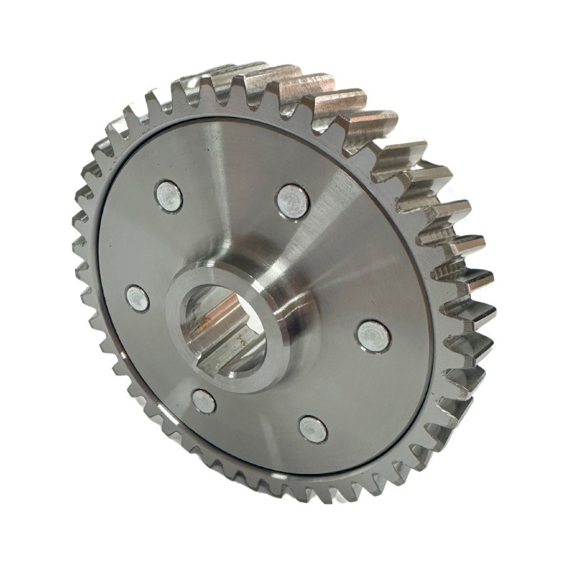 43T รถจักรยานยนต์เพลาข้อเหวี่ยงสมดุลเกียร์ขับเคลื่อนเกียร์ CGP150สำหรับรถจักรยานยนต์200cc