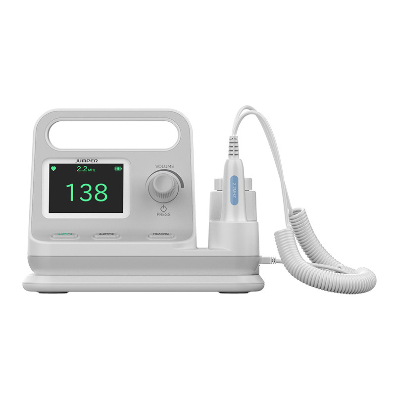 JUMPER JPD-200C + ราคาถูก Fetal Heart Rate Monitor ประเภท Ultrasonic Diagnostic Baby Heartbeat Twin 