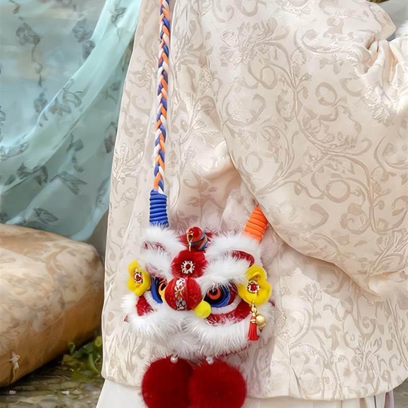 中国风 Red Red Red Red Red Red Red Red Red Red Red Red Dinosaur Bag Handmade Plush Tiger Head ysxjyj.my