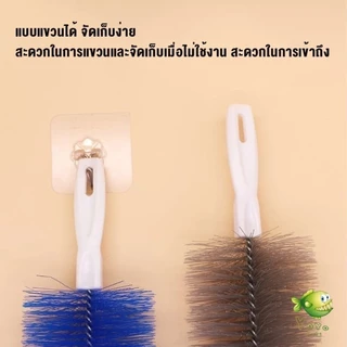 ร้านคนไทย!ไม้ปัดฝุ่น แปรงทําความสะอาดพัดลม แปรงทําความสะอาด สามารถดัดงอได้ เข้าได้ทุกซอก ทุกมุม ด้ามจับถนัดมือ