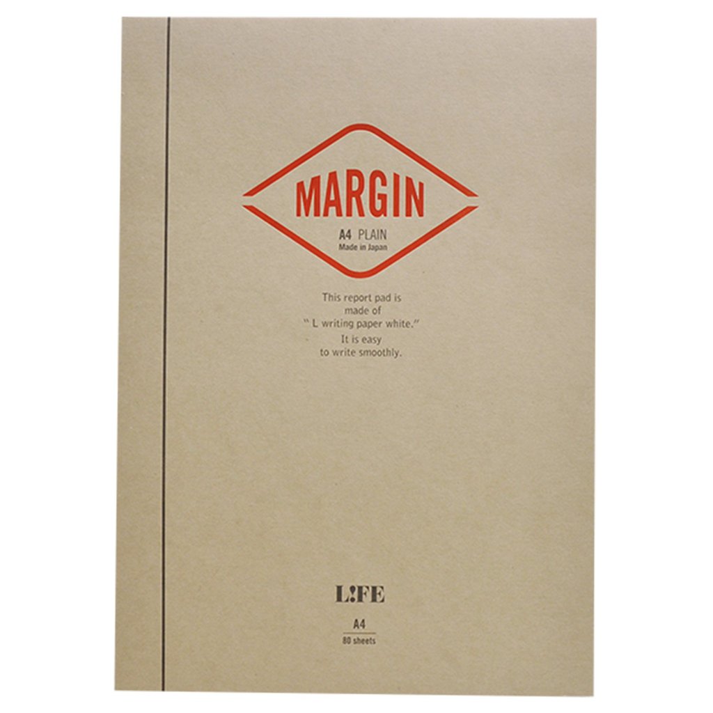 Life Report Paper with Margin - A4 & B5 Variants, Japan Diary/ Journal Stationery