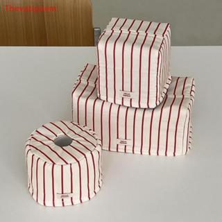 [Thevatipoem] Stripes Tissue Case Vintage Living Room Tissue…
