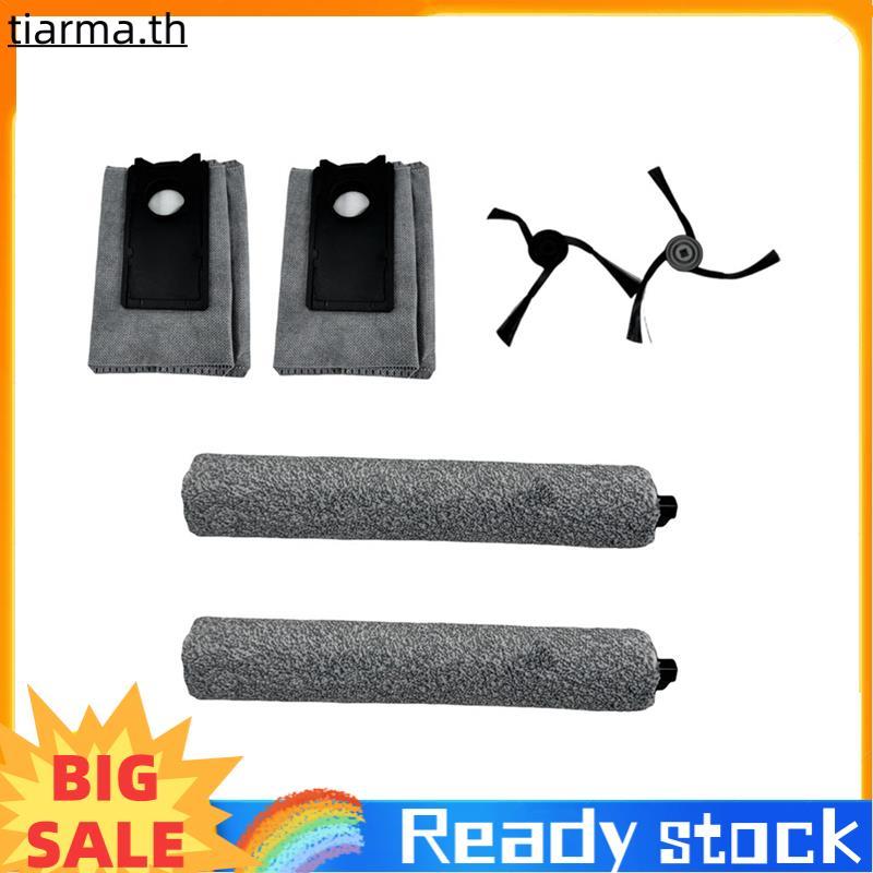 TIARMA สําหรับ U300/U300max แปรงด้านข้าง Roller Mop ถุงเก็บฝุ่นอุปกรณ์เสริมอะไหล่