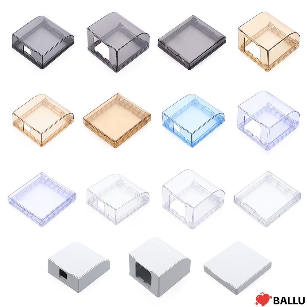BALLU 1 ชิ้นฝาครอบป้องกันผนังกล่องป้องกันน้ํากระเซ็น 86 ประเภทซ็อกเก็ตป้องกัน