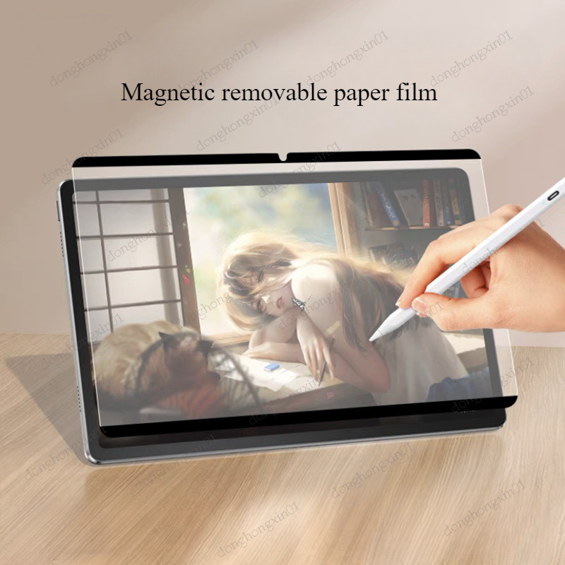 แม่เหล็กเหมือนกระดาษฟิล์มสําหรับ HUAWEI MatePad 12 X 2026 LRT-W09 11.5 2025 2026 XZ-W10 TXZ-W09 Pro 12.2 2025 MatePad SE 11 10.4 Pro 10.8 สําหรับ Honr Pad 10 9 X9a X8a 11 ป้องกันหน้าจอ