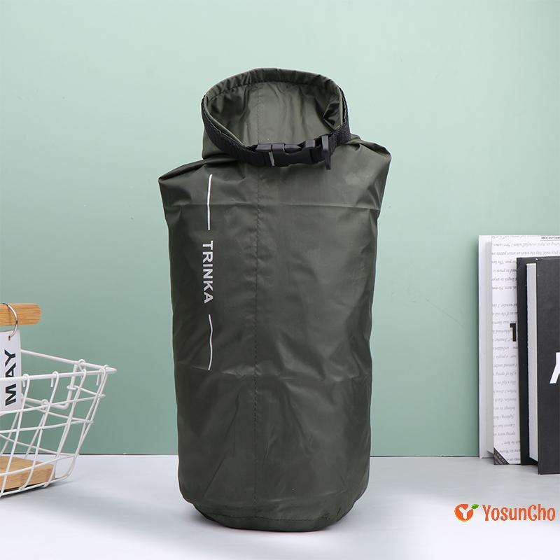 กระเป๋ากันน้ำกลางแจ้ง ขนาด 8L, 40L, และ 70L สําหรับการพายเรือและคายัค ลอยได้อย่างดี