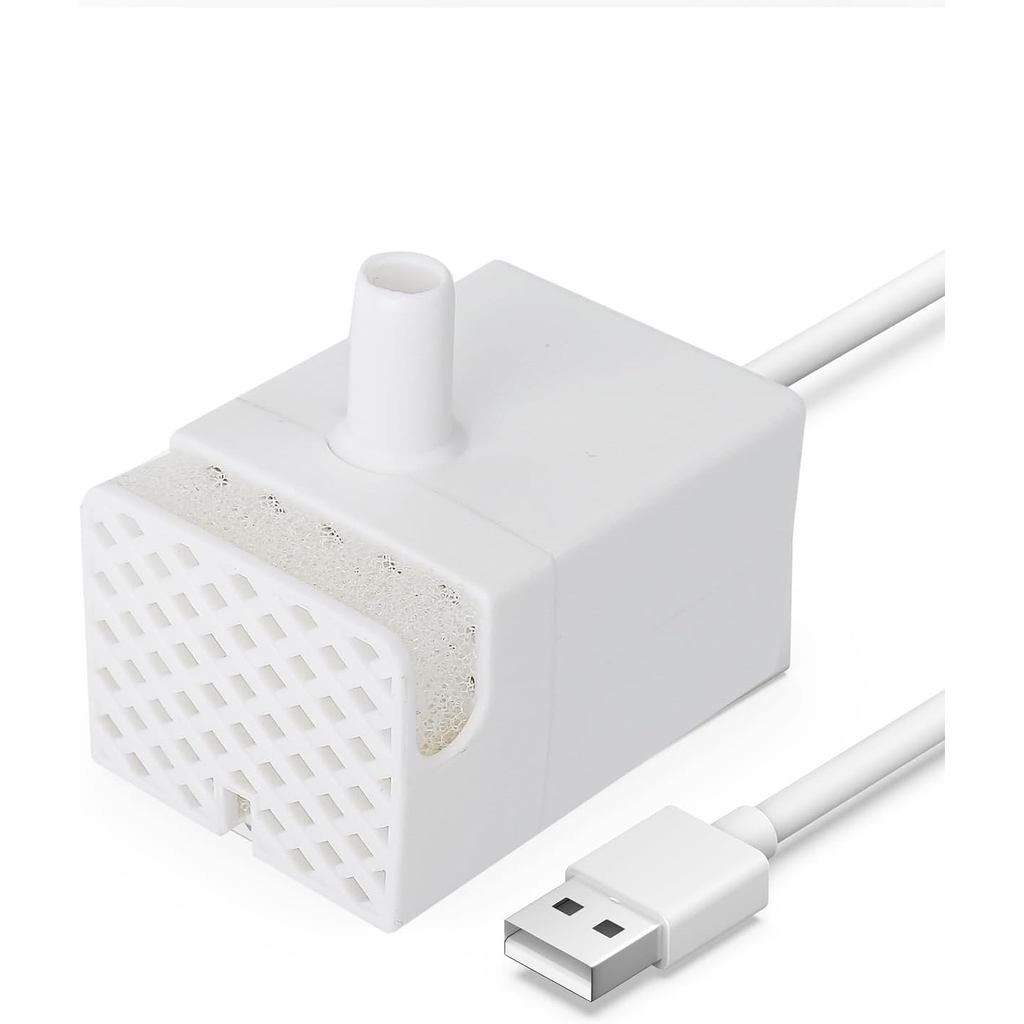 Oneisall ปั๊มทดแทนสําหรับ PWF-002-B, ปั๊มทดแทนสําหรับน้ําพุสุนัขพร้อมไฟ, น้ําพุสําหรับแมวภายในปั๊มน้