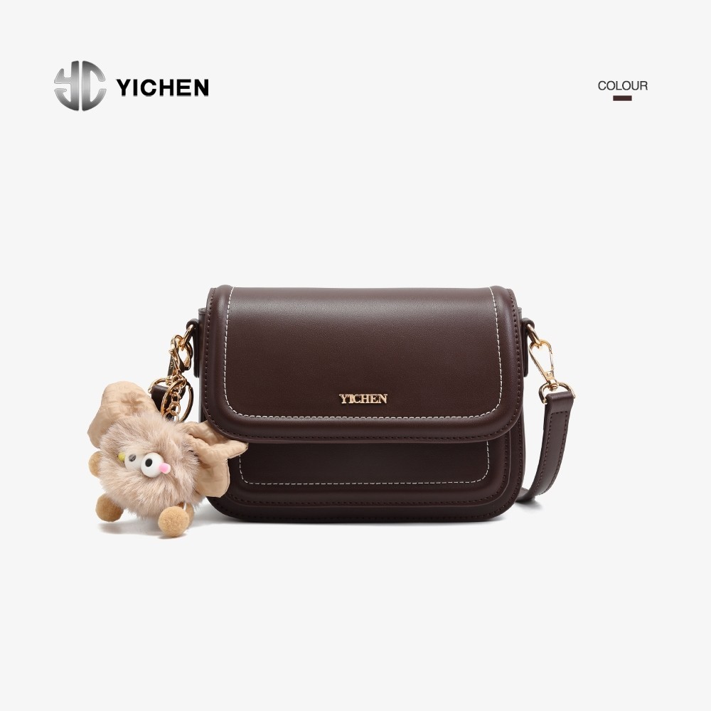 YICHEN กระเป๋าสะพายข้างและถือสำหรับสตรี ดีไซน์ใหม่ มัลติเลย어 เหมาะสำหรับทุกโอกาส