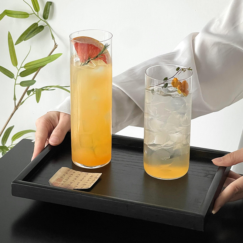 Collins Cup แก้วค็อกเทลทรงยาวทรงตรง แก้วค็อกเทล แก้วคริสตัล บางเฉียบ สำหรับเครื่องดื่มเย็น วิสกี้ แก้วคลาสสิค - รูปที่ 3