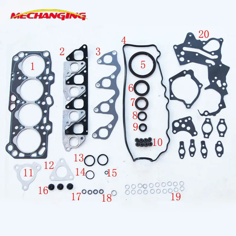 สําหรับ MITSUBISHI LANCER V OR SPACE WAGON 4D68 4D68T เครื่องยนต์ Rebuild ชุดเครื่องยนต์อัตโนมัติอะไ