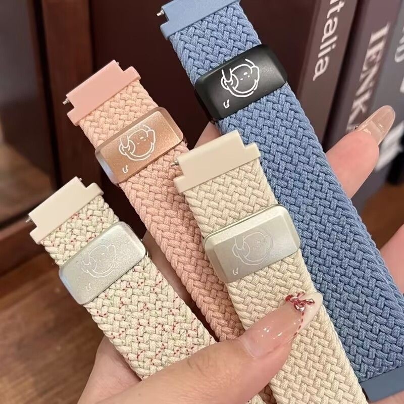 สายรัดไนลอนถักสร้อยข้อมือหัวเข็มขัดแม่เหล็กสําหรับ Redmi 3 Active 5 Active 5 Lite Redmi Watch series 5 4 3 Lite ราคา ถูกที่สุด ดีลบีเคเค แกลเลอรีภาพที่ 8