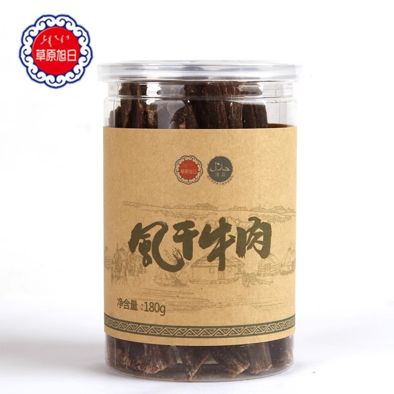 Grassland Rising Sun Super Jerky Beef Jerky 180g Jerky Hand Shredded Air Jerky Beef Jerky มองโกเลียใ