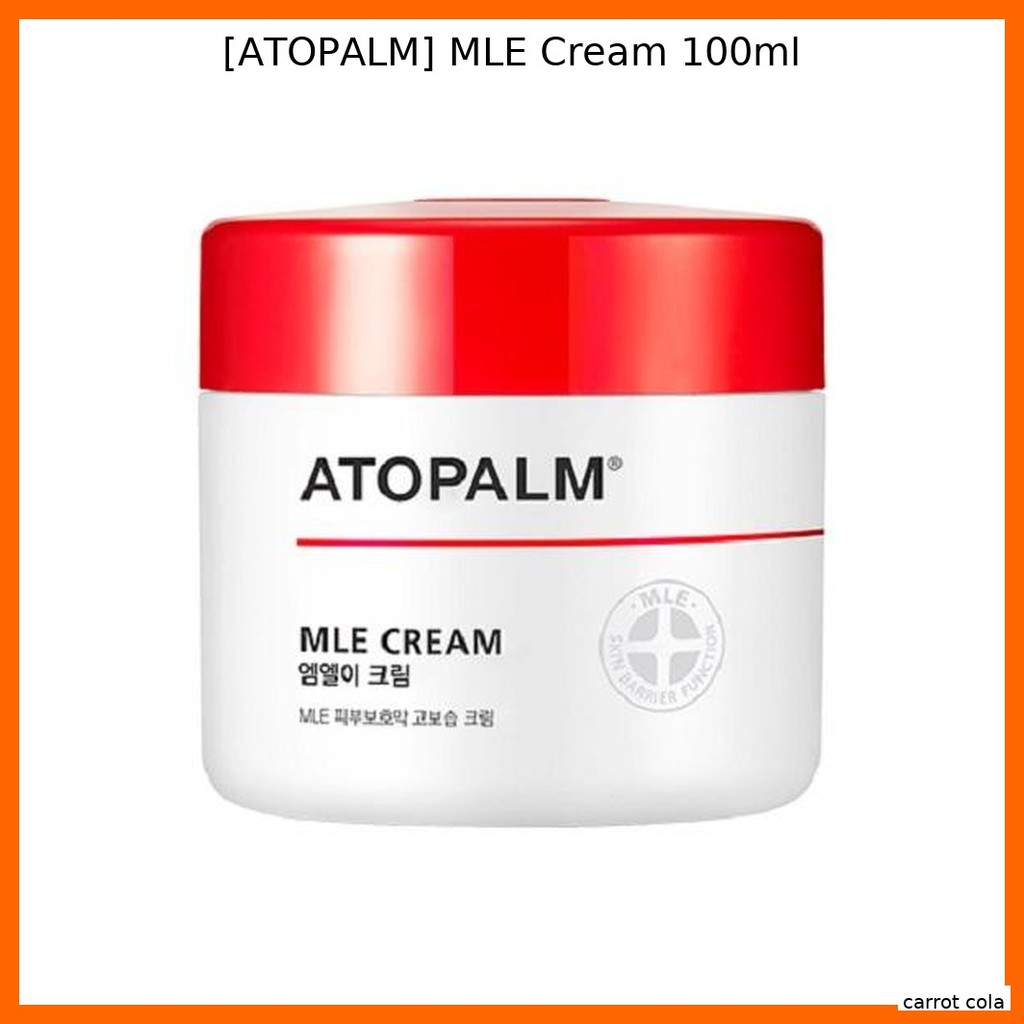 [ATOPALM] MLE Cream 100ml / ครีม MLE เกาหลี / เสริมสร้าง Skin Barrier โดยแครอทโคล่า
