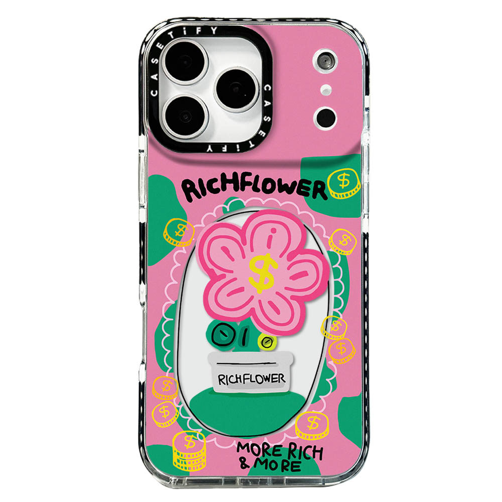 ดอกไม้ช้างกรณีโทรศัพท์สําหรับ ไอโฟน 17 โปรแม็กซ์ 17อากาศ 16 15 14 13 12 11 กันกระแทกป้องกันปลอก - รูปที่ 5