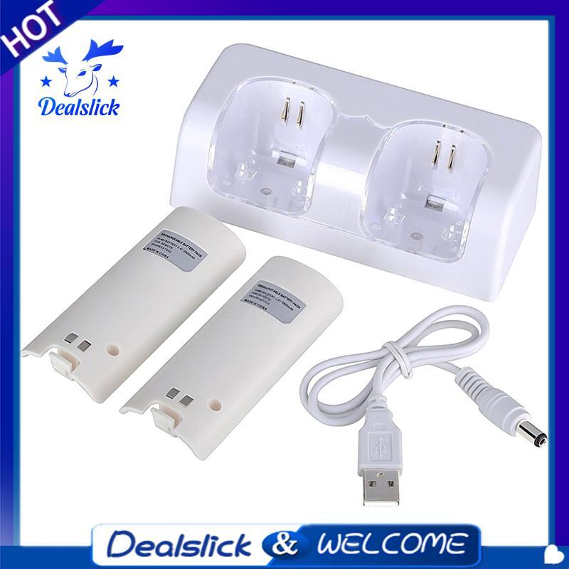 แท่นชาร์จ Station Dual สําหรับรีโมทคอนโทรลขาตั้งแบบพกพา B