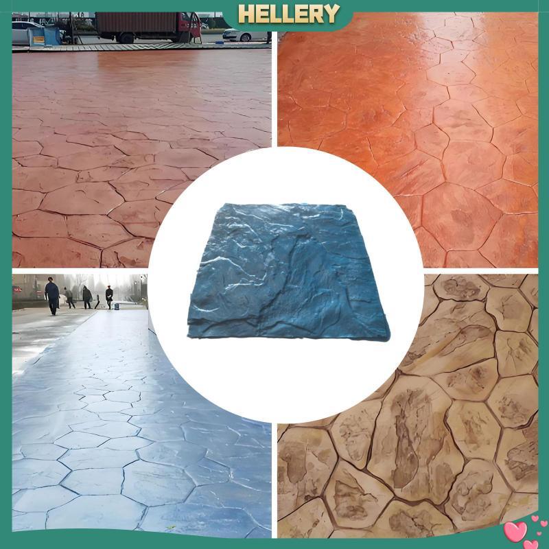 [HelleryPH] Vivid Stone Texture Concrete Stamp Mat PU Cement Mould Outdoor Decorative Stone for DIY 