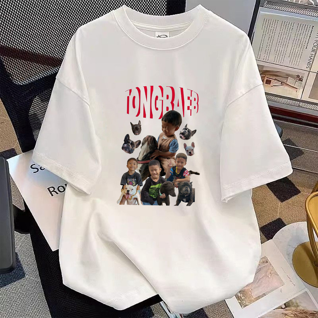 YOUNG T🔥🔥M~3XL Cute children play with dogs