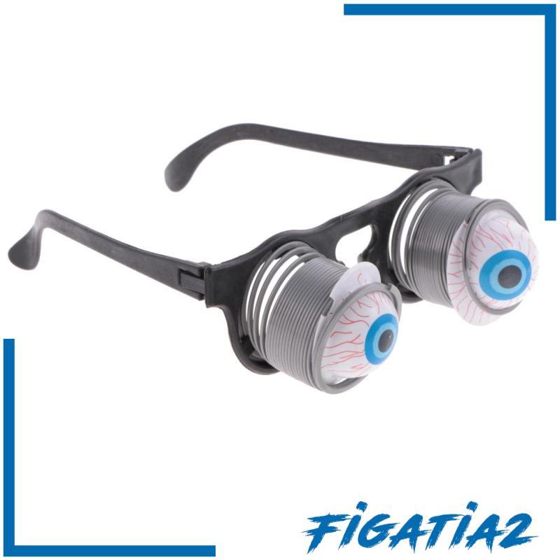 [Figatia2] Pop Out Eyeball Glow in The Dark Vampire Fangs ชุดฮาโลวีนปาร์ตี้ตลก