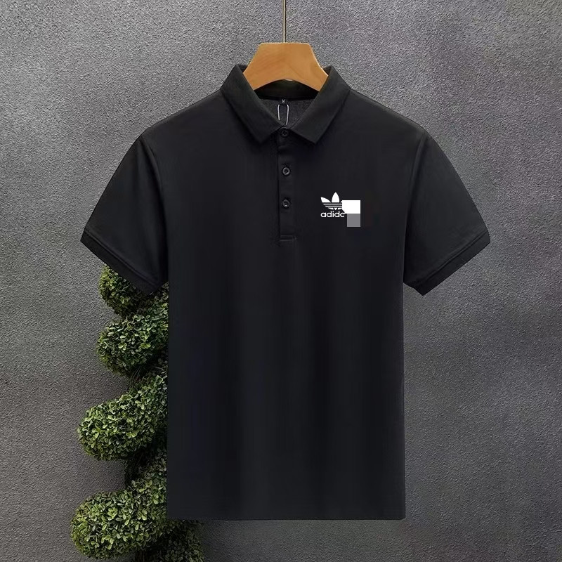 เสื้อโปโลแขนสั้นผู้ชาย ออกแบบเรียบง่าย น้ำหนักเบา มีปก