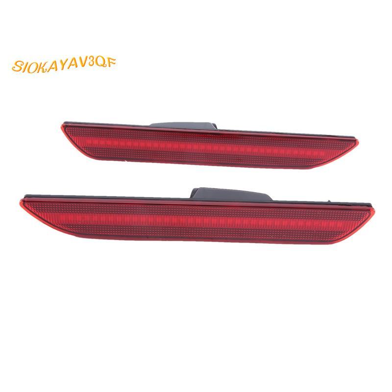 1 คู่ FR3Z-15A101-A FR3Z-15A201-A ไฟท้ายด้านข้าง MARKER Light สีแดงรถอุปกรณ์เสริมสําหรับ 2015-2021 F