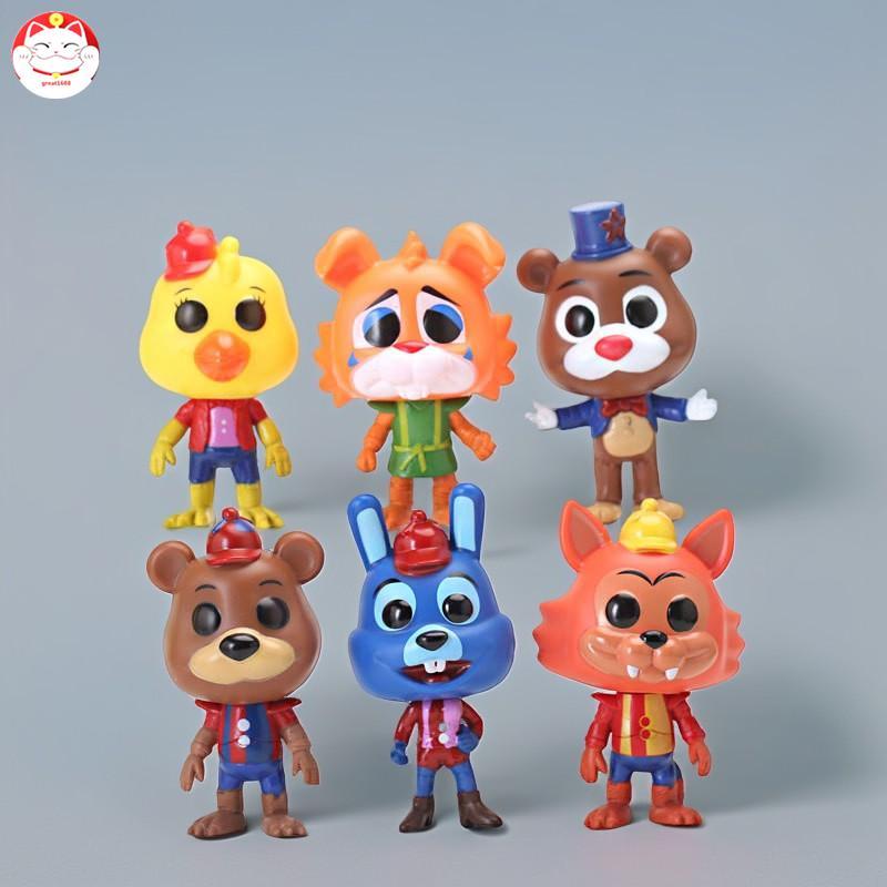 Five Nights at Freddys Freddy Bear Figure - เครื่องประดับตุ๊กตาสยองขวัญสําหรับนักสะสม