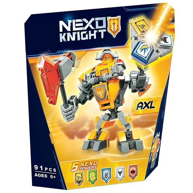 Series Aberdeen Building Blocks Ray ประกอบ Super Boys ชุดอัศวินเข้ากันได้กับ Aberdeen Building Block