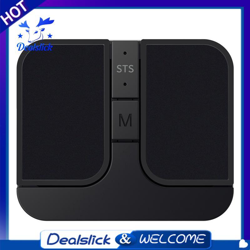 Mini Square Mouse Mini Mouse เมาส์คอมพิวเตอร์ไร้สาย Mini Capacitive Mouse สีดํา