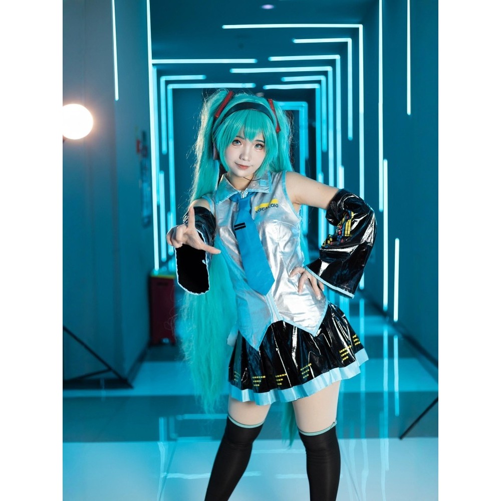 Hatsune Miku cos เสื้อผ้าเด็ก Hatsune Miku cos เสื้อผ้าชุดเด็ก Hatsune Miku cos เสื้อผ้า Hatsune Mik